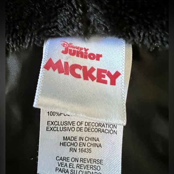 Disney Mickey Mouse varsity vest and sweat pants set EUC Size 2T - Picture 9 of 11